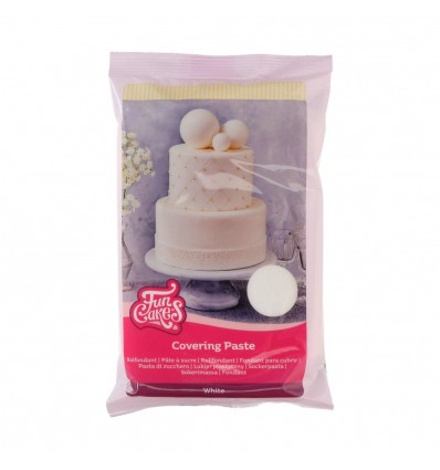 FONDANT FUNCAKES COVERING PASTE 500G BLANCO