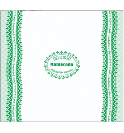 Papel de seda para mantecados