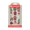WILTON ROYAL ICING DECORATIONS CHRISTMAS SET/12