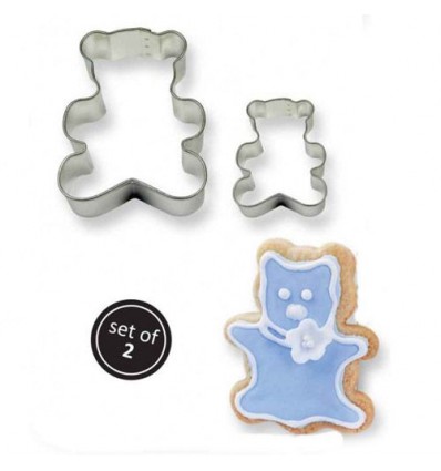 PME CORTADORES GALLETAS OSITO PELUCHE SET/2