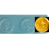 Molde pvc Moneda Super Mario