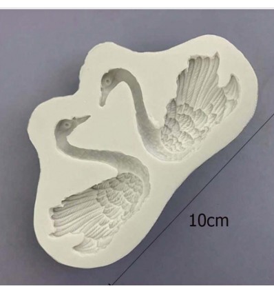 Molde silicona cisnes