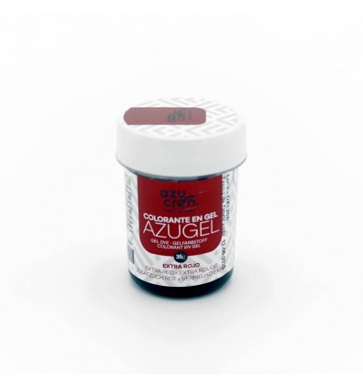 COLORANTE EN GEL EXTRA ROJO - AZUGEL - 35 GR. AZUCREN