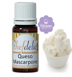 Aroma de Queso mascarpone, 10 ml Chefdelíce