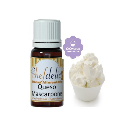 Aroma de Queso mascarpone, 10 ml Chefdelíce