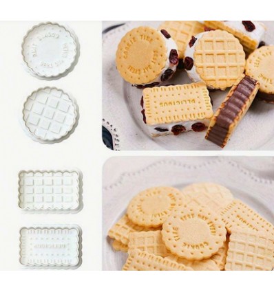 Set de 4 Cortadores de Galletas CLÁSICAS