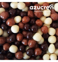 BOLAS DE CEREALES MIX " AZUCREN " BOTE 80 GRAMOS