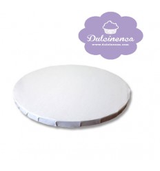 Base Gruesa redonda 25 cm BLANCA