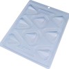 BWB CHOCOLATE PARA MOLDE DE 3 PIEZAS - BOMBÓN DIAMANTE .PVC
