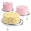 WILTON STAND O EXPOSITOR PARA TARTAS EN METAL SET/3