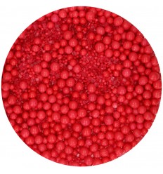 FUNCAKES SPRINKLE MEDLEY ROJO 70G