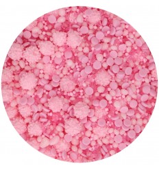 FUNCAKES SPRINKLE MEDLEY ROSA 70G
