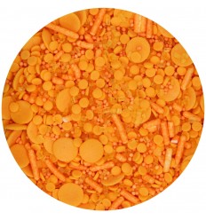 FUNCAKES SPRINKLE MEDLEY NARANJA 70G