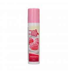 Spray terciopelo FUNCAKES VELVET SPRAY ROSA 100 ML
