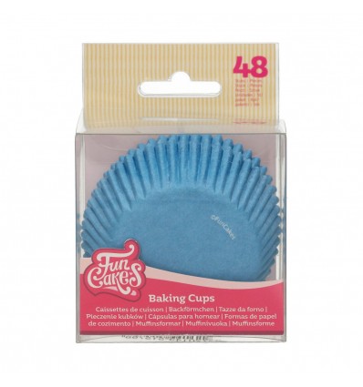 FunCakes Cápsulas para Hornear -ROYAL BLUE- 48u