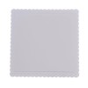 Base Cuadrada ondulada Blanca Extrafuerte, 25x25cm