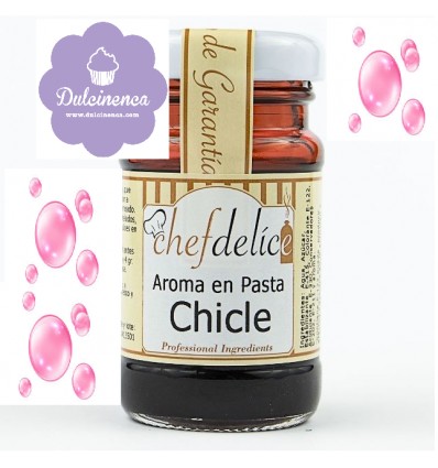 CHICLE EN PASTA EMULSIÓN 50 GRAMOS CHEFDELICE