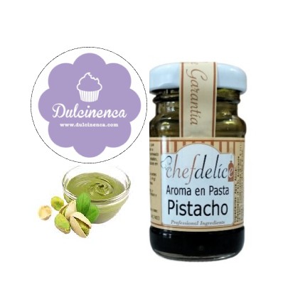PISTACHO EN PASTA EMULSIÓN 50 GRAMOS CHEFDELICE