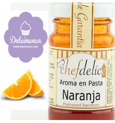 NARANJA EN PASTA EMULSIÓN 50 GRAMOS CHEFDELICE