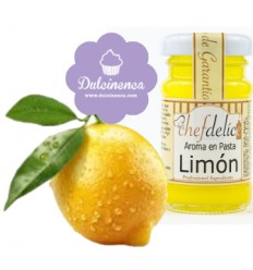 LIMÓN EN PASTA EMULSIÓN 50 GRAMOS CHEFDELICE
