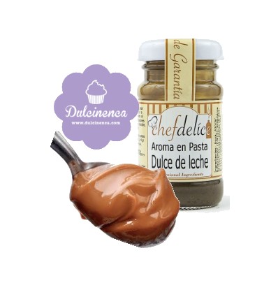 DULCE DE LECHE EN PASTA EMULSIÓN 50 GRAMOS CHEFDELICE