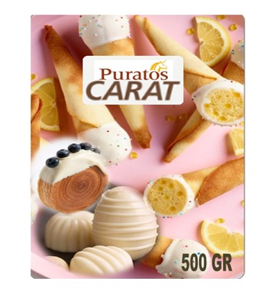 Chocolate Cobertura blanca ,PURATOS,cover white, 200grilk,200 gramos