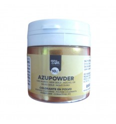 COLORANTE EN POLVO CONCENTRADO ORO NUEVO 10 GRAMOS AZUPOWDER