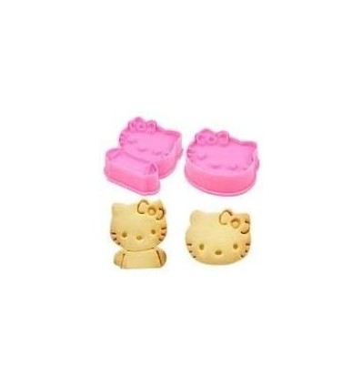 Set 2 cortadores Hello Kitty
