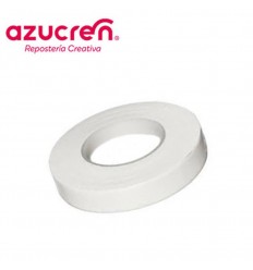 CINTA PARA FORRAR ALAMBRE DE FLORES BLANCA 12 MM
