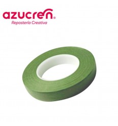 CINTA PARA FORRAR ALAMBRE DE FLORES VERDE CLARO 12 MM