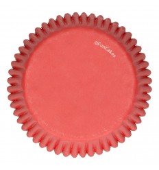 FunCakes Cápsulas para Hornear rojas, 48 UNIDADES