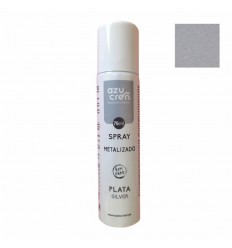 SPRAY METALIZADO PLATA AZUCREN 75 ML