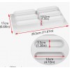 Molde silicona para postre individual rellenable