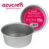 MOLDE BIZCOCHO REDONDO ANODIZADO 22.5 X 10 CM. AZUCREN