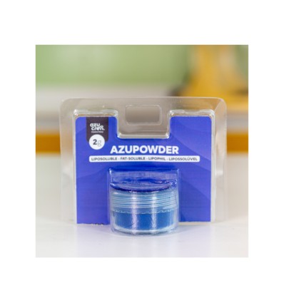 COLORANTE LIPOSOLUBLE EN POLVO CONCENTRADO AZUL 2 GRAMOS AZUPOWDER