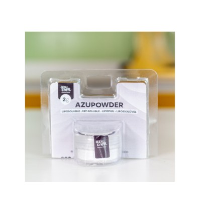COLORANTE LIPOSOLUBLE EN POLVO CONCENTRADO BLANCO 2 GRAMOS AZUPOWDER
