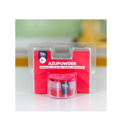 COLORANTE LIPOSOLUBLE EN POLVO CONCENTRADO ROJO 2 GRAMOS AZUPOWDER
