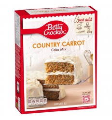 Preparado BETTY CROCKER COUNTRY CARROT CAKE MIX 425G