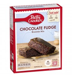 Preparado BETTY CROCKER CHOCOLATE FUDGE BROWNIE MIX 415G