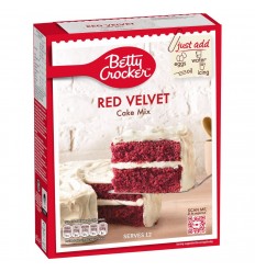 Preparado BETTY CROCKER RED VELVET CAKE MIX 425G