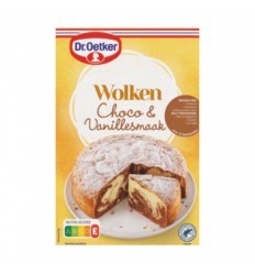 Preparado DR. OETKER CLOUD CAKE CHOCO VANILLA
