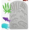 Molde silicona peces