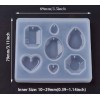 Molde silicona piedras preciosas modelo2