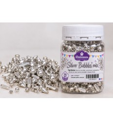 Sprinkles Plata-Silver bubbles mix